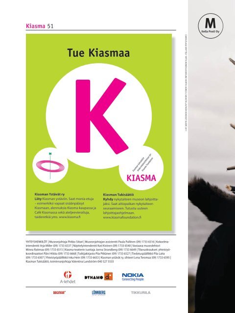 Lataa Kiasma-lehti 51 PDF-versiona