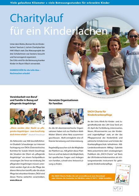 Gemeinsam das Leben meistern! - KiB Children Care