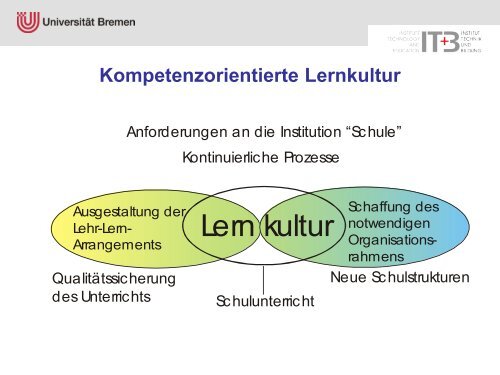 Kollegiale Teamorganisation in berufsbildenden Schulen mit ... - KIBB