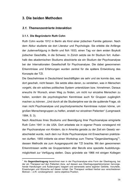 TZI und NLP â zwei Konzepte im Vergleich und ihre ... - KIBB