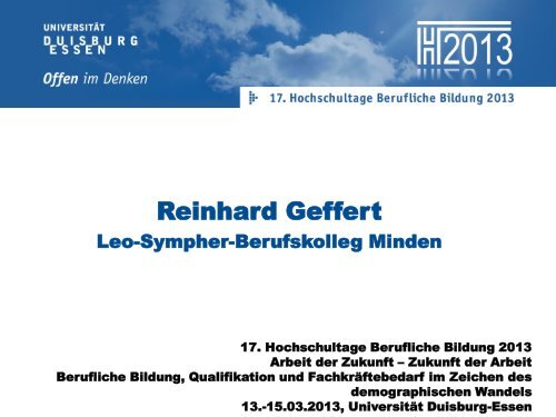 Reinhard Geffert - KIBB