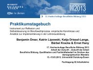 Praktikumstagebuch - KIBB