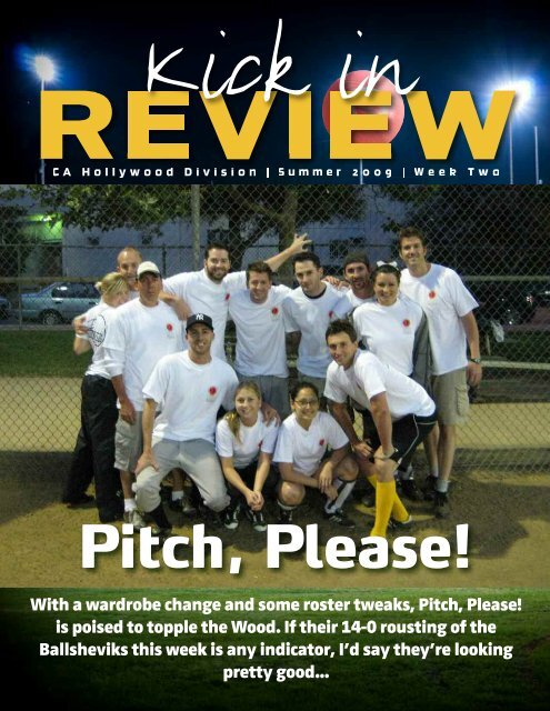 Pitch, Please! - World Adult Kickball Association