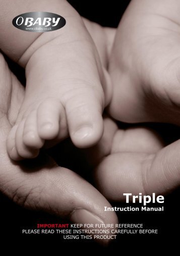 Triple instruction manual - Kiddicare