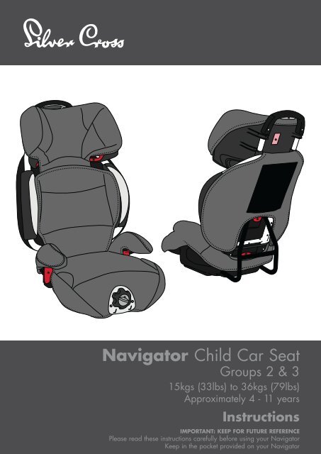 Navigator Child Car Seat - Kiddicare