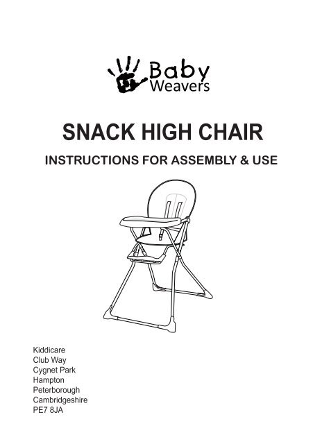 Baby weavers high best sale chair