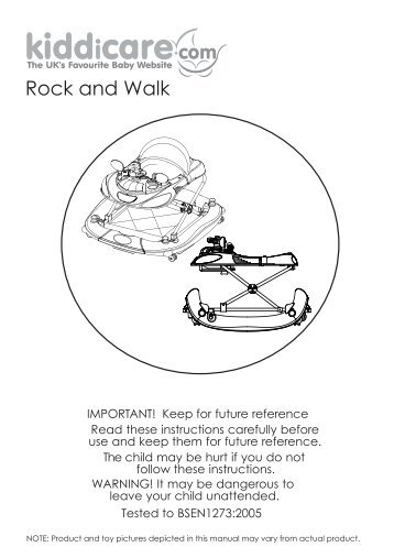 kiddicare.com rock and walk instructions an140711p4v9