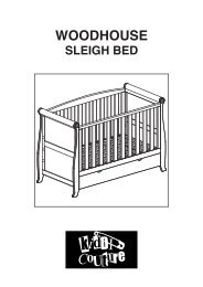 kiddicouture cot bed
