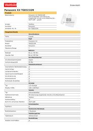 Panasonic KX TG8321GM - Kidoh.at