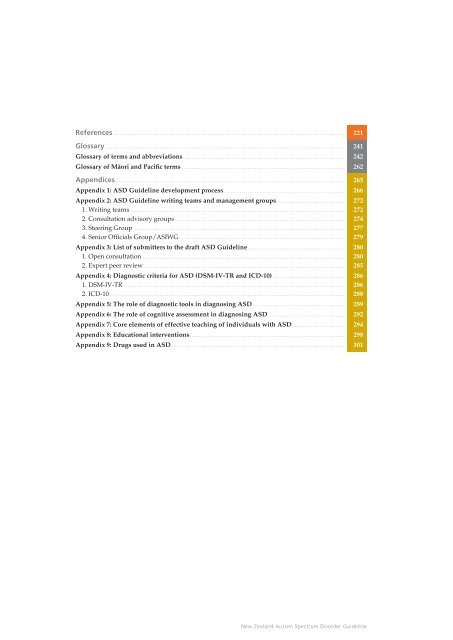 New Zealand Autism Spectrum Disorder Guideline - Ministry of Health