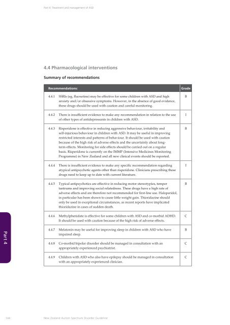 New Zealand Autism Spectrum Disorder Guideline - Ministry of Health