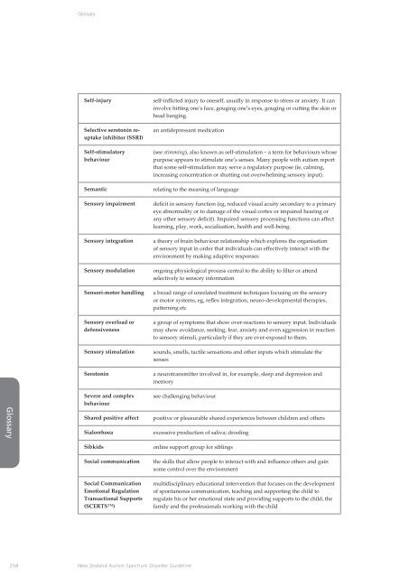 New Zealand Autism Spectrum Disorder Guideline - Ministry of Health