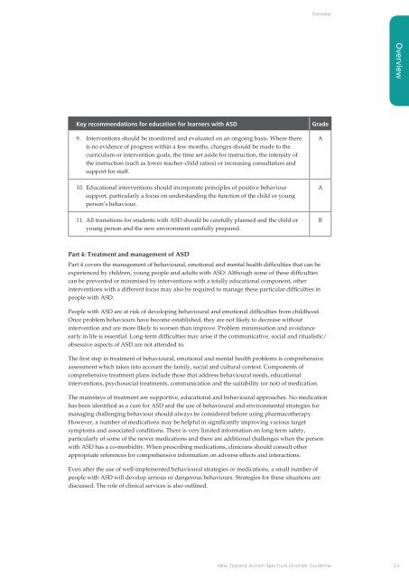 New Zealand Autism Spectrum Disorder Guideline - Ministry of Health