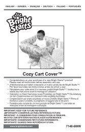 Cozy Cart Cover™ - Kids II
