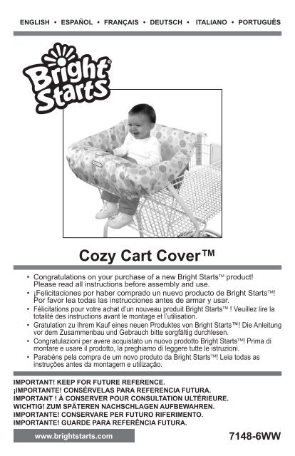 Cozy Cart Cover™ - Kids II