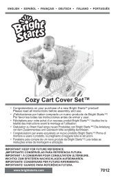 Cozy Cart Cover Set™ - Kids II