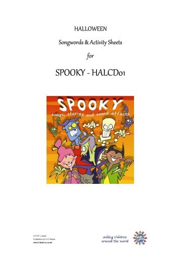 SPOOKY - HALCD01 - Download your favourite lyrics here.
