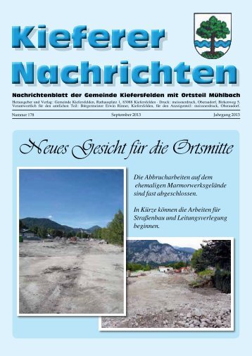 Neues Gesicht für die Ortsmitte - Kiefersfelden