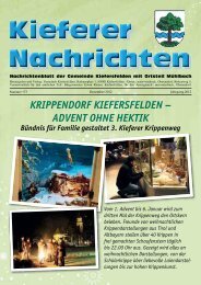 KRIPPENDORF KIEFERSFELDEN â ADVENT OHNE HEKTIK