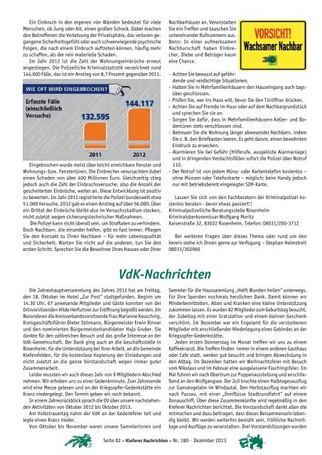 Krippendorf Kiefersfelden – Advent ohne Hektik 4. Kieferer ...