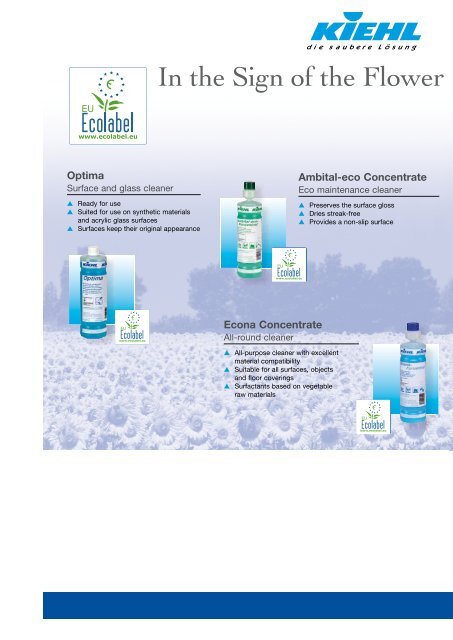 Eco Label Products - Kiehl-group.com