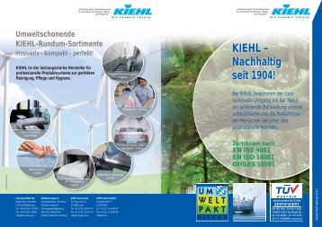 KIEHL – Nachhaltig seit 1904! - Kiehl-group.com