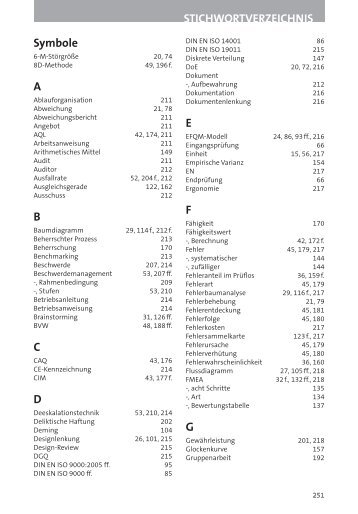 STICHWORTVERZEICHNIS Stichwortverzeichnis Symbole ... - Kiehl