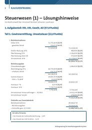 Steuerwesen (1) – LĮsungshinweise - Kiehl