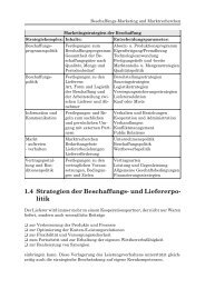 1.4 Strategien der Beschaffungs- und Liefererpo- litik - Kiehl