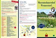 Museumsbauernhof Wennerstorf 2014 - Freilichtmuseum am ...