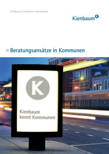 Beratungsansätze in Kommunen - Kienbaum
