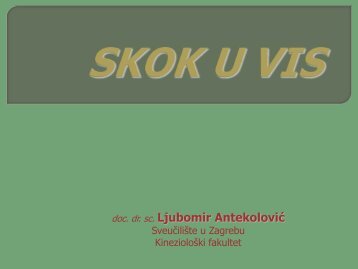 Vis_prezentacija [4,44 MiB] - Kineziološki fakultet - Sveučilište u ...