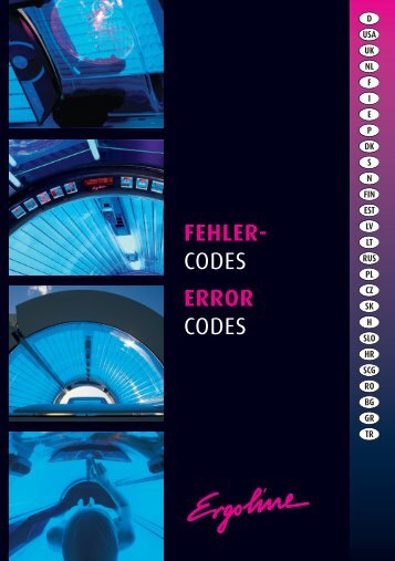 FEHLER- CODES ERROR  CODES