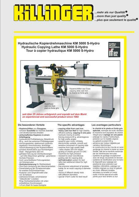 KM 5000 H-3.cdr - Killinger Maschinen GMBH