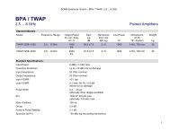 BONN Elektronik GmbH - BPA / TWAP 2,5 ... 8 GHz