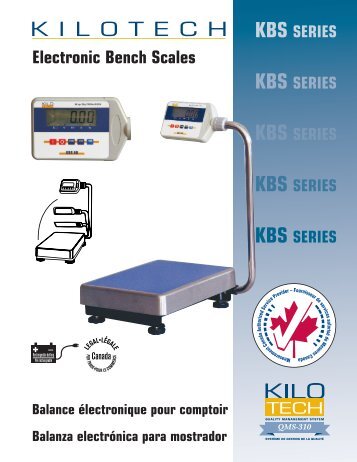 Electronic Bench Scales - Kilotech