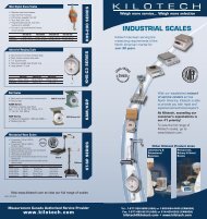 INDUSTRIAL SCALES