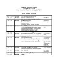 I-80 Winter Operations Coalition Kick-Off Meeting Agenda Circus ...