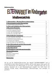 elternarbeit â mit den eltern arbeit haben - Kindergarten-Homepage