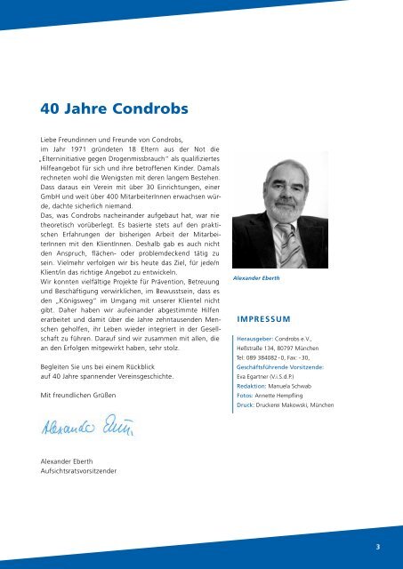 40 Jahre Condrobs - die Chronik - PDF zum ... - Condrobs e.v.