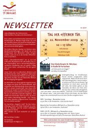 Newsletter 10/2009 als PDF-Dokument - Kinderhospiz St. Nikolaus