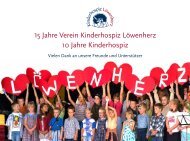 Chronik Kinderhospiz.pdf - Kinderhospiz Löwenherz