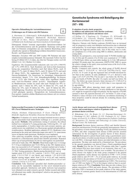 Abstraktband als pdf - DGPK-Deutsche Gesellschaft fÃ¼r PÃ¤diatrische ...
