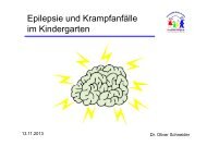 Epilepsie im Kindergarten