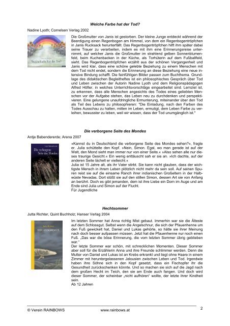Literatur fÃ¼r Kinder ab 10 Jahren (PDF, 75 KB)