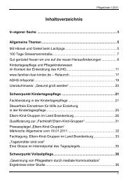 Pflegekinder-Heft 1/11 als PDF-Dokument - Kindertagespflege