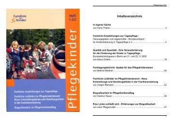Pflegekinder-Heft 1/02 als PDF-Dokument - Kindertagespflege