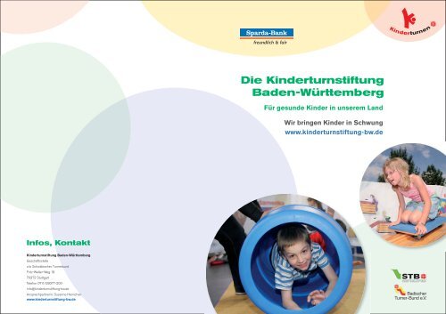 Die Kinderturnstiftung Baden-WÃ¼rttemberg