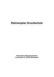 Lehrplan Grundschule Teil 1