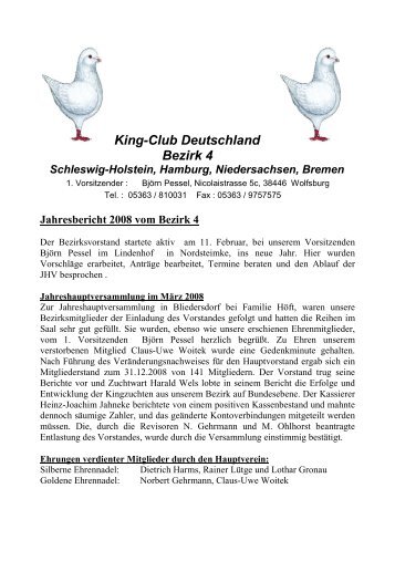 King-Club Deutschland Bezirk 4